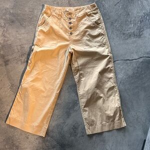 Sundance Women's Marne Cropped Surplus in Toffee Sz 8 Khaki